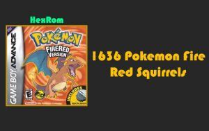 1636 - pokemon fire red (u)(squirrels).gba rom|Pokemon